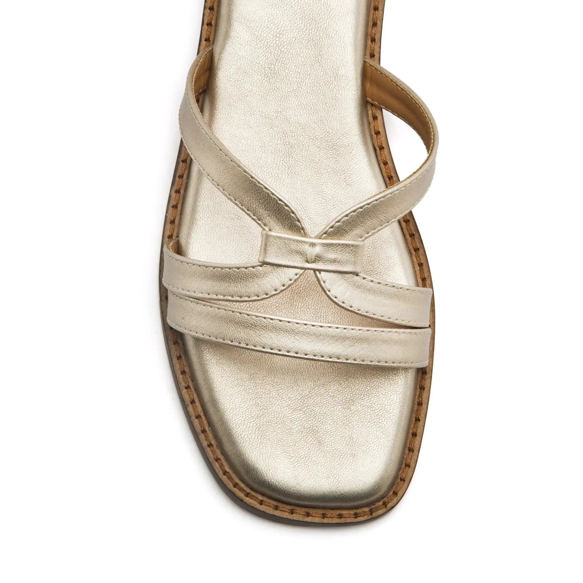 May Astrid Gold Flats - Lino Perros