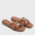 May Astrid Tan Flats - Lino Perros