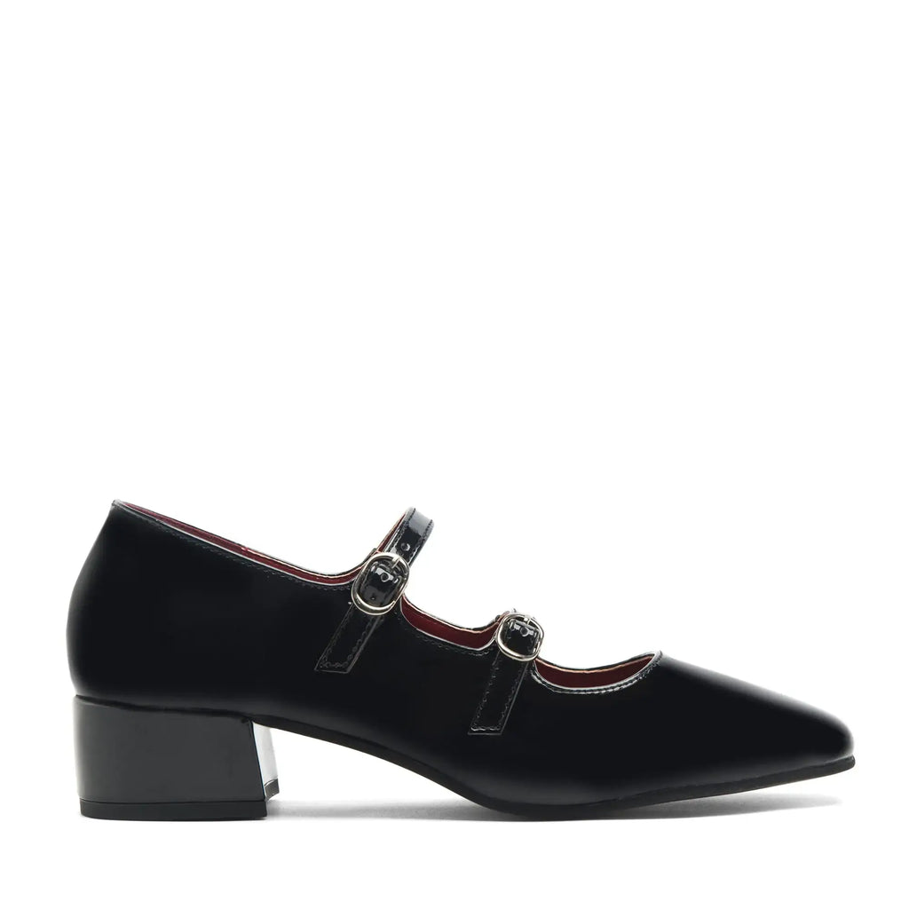 Hepburn Greta Black Heels - Lino Perros