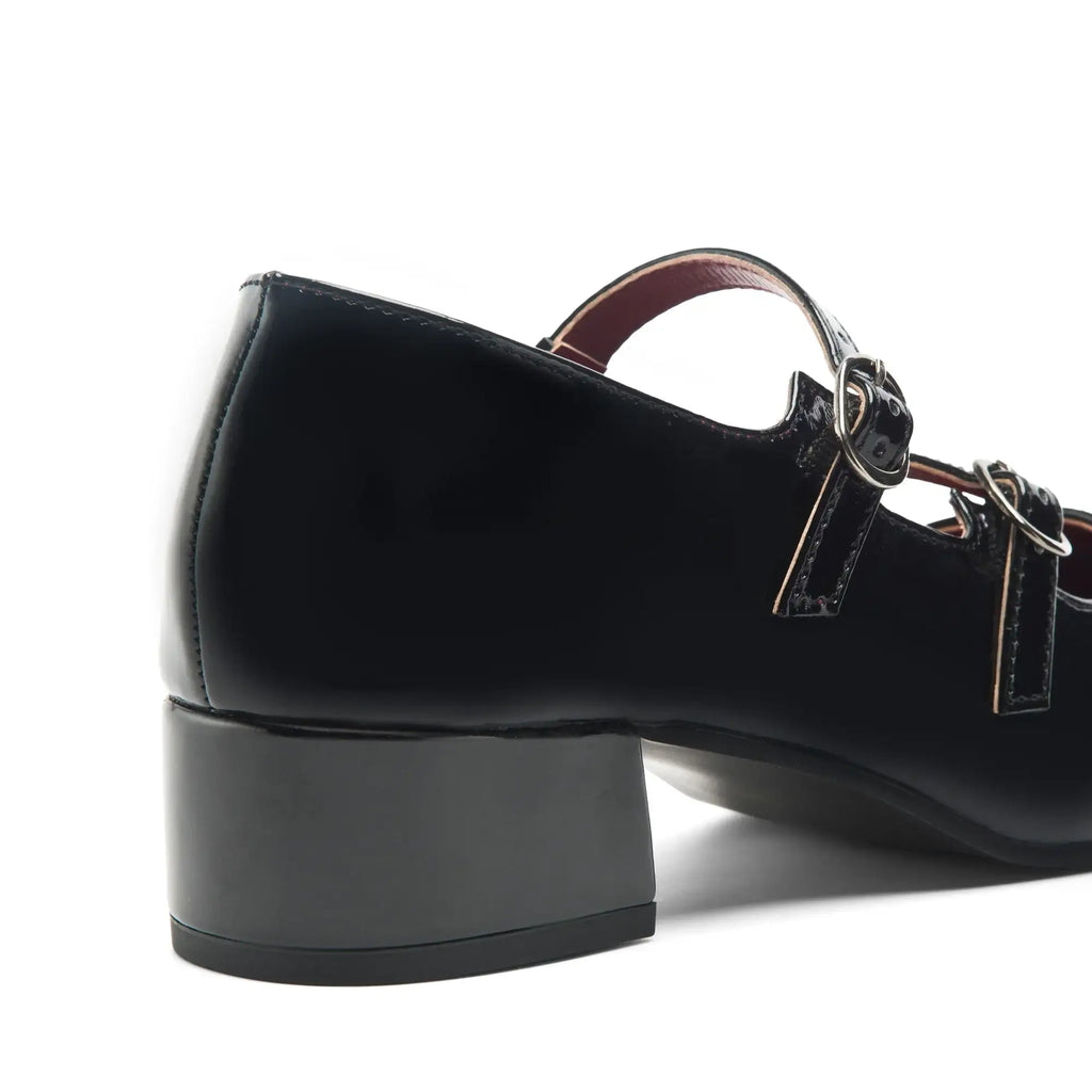 Hepburn Greta Black Heels - Lino Perros