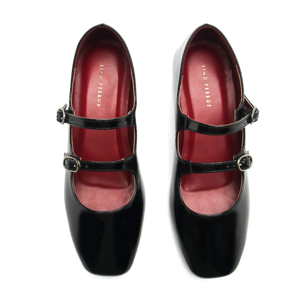 Hepburn Greta Black Heels - Lino Perros
