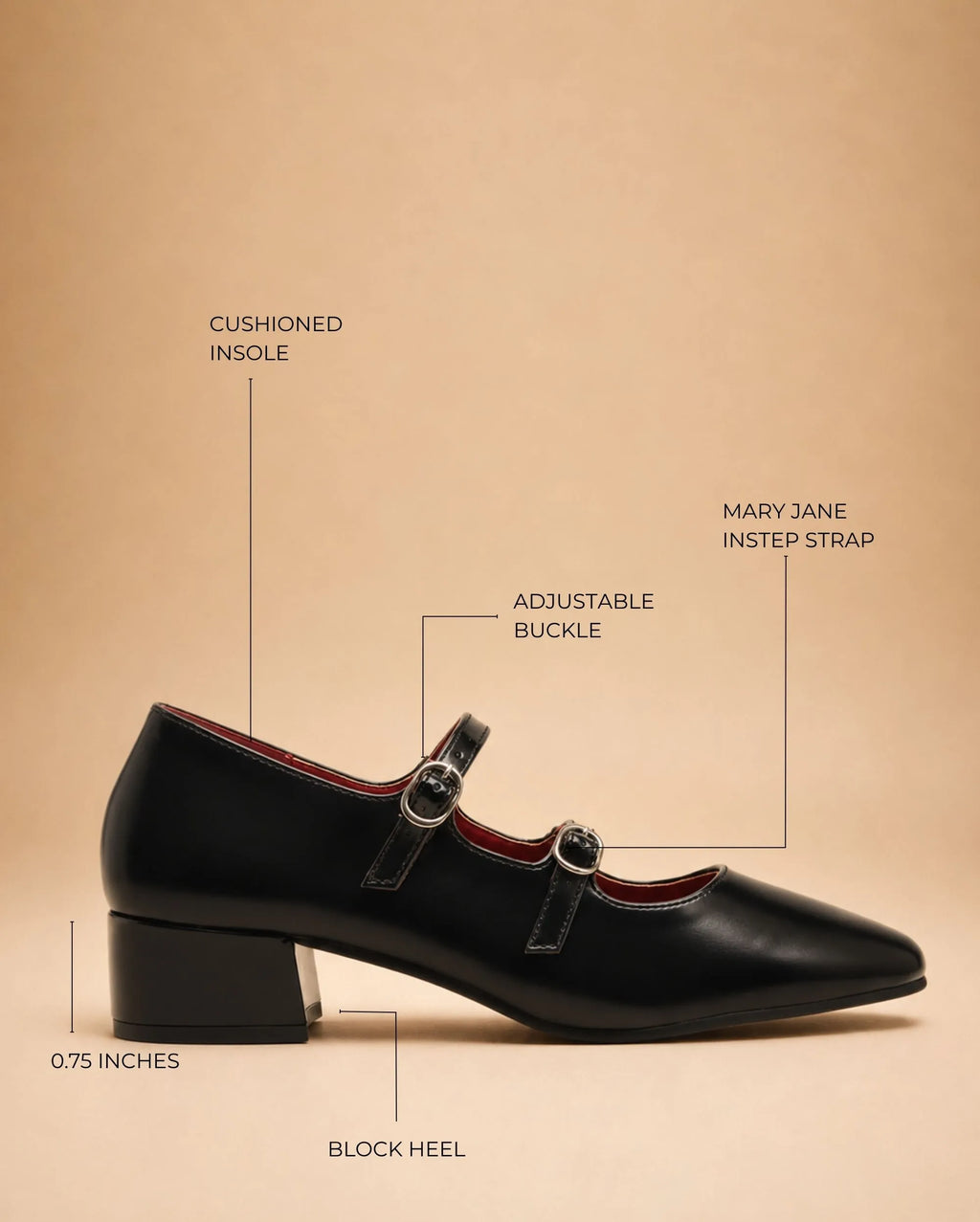 Hepburn Greta Black Heels - Lino Perros