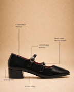 Hepburn Greta Black Heels - Lino Perros