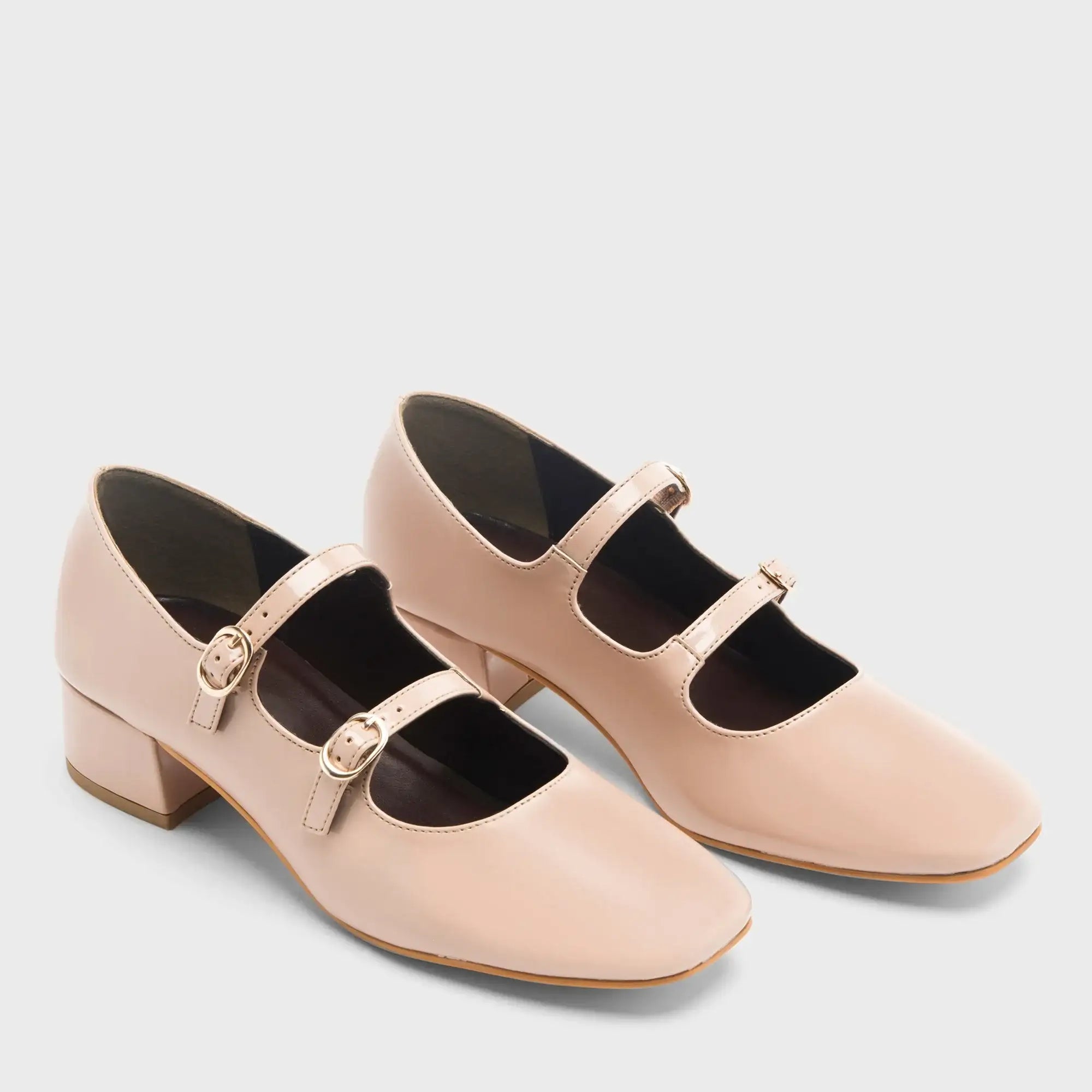 Hepburn Greta Nude Heels - Lino Perros