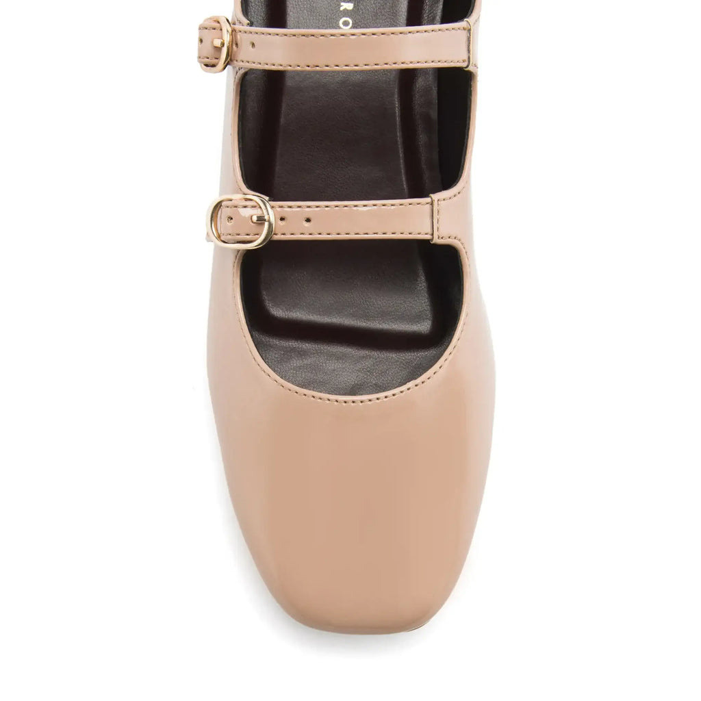 Hepburn Greta Nude Heels - Lino Perros