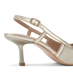 Hepburn Helga Beige Heels - Lino Perros