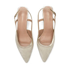 Hepburn Helga Beige Heels - Lino Perros