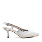 Hepburn Helga Off-White Heels - Lino Perros