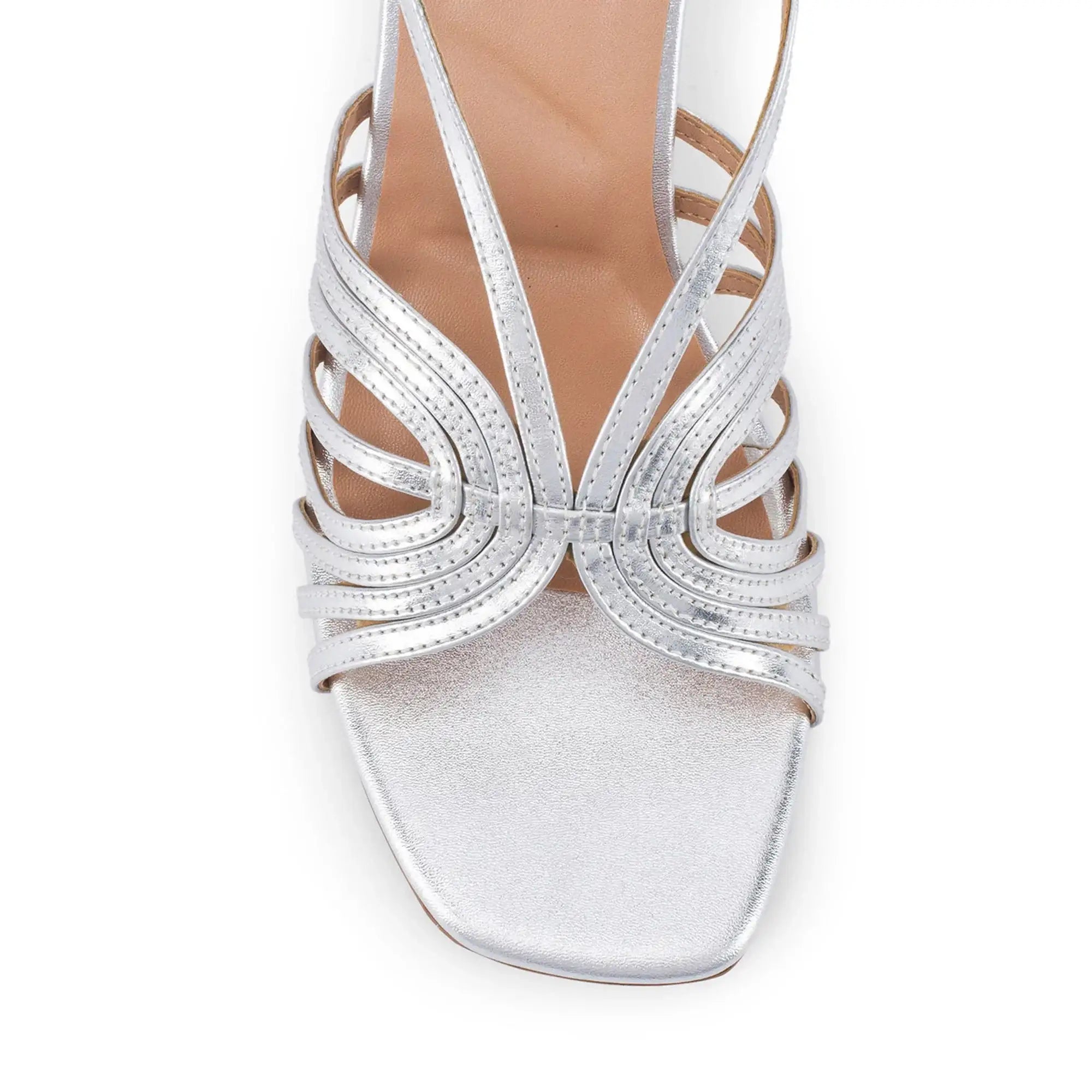 Victoria Inga Silver Heels - Lino Perros