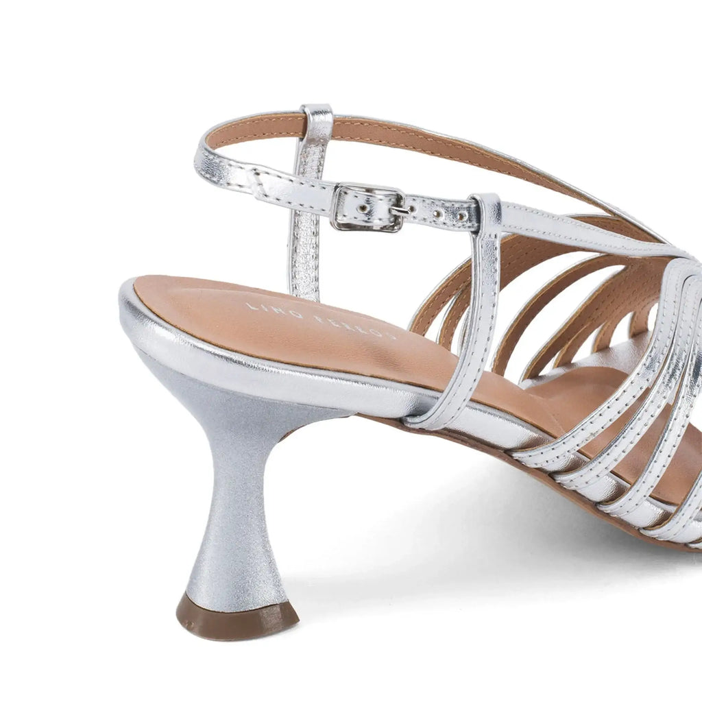 Victoria Inga Silver Heels - Lino Perros