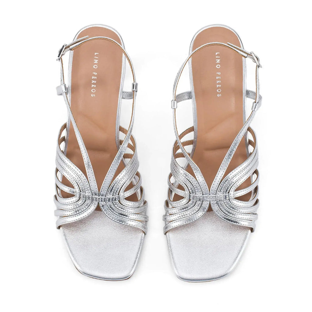 Victoria Inga Silver Heels - Lino Perros