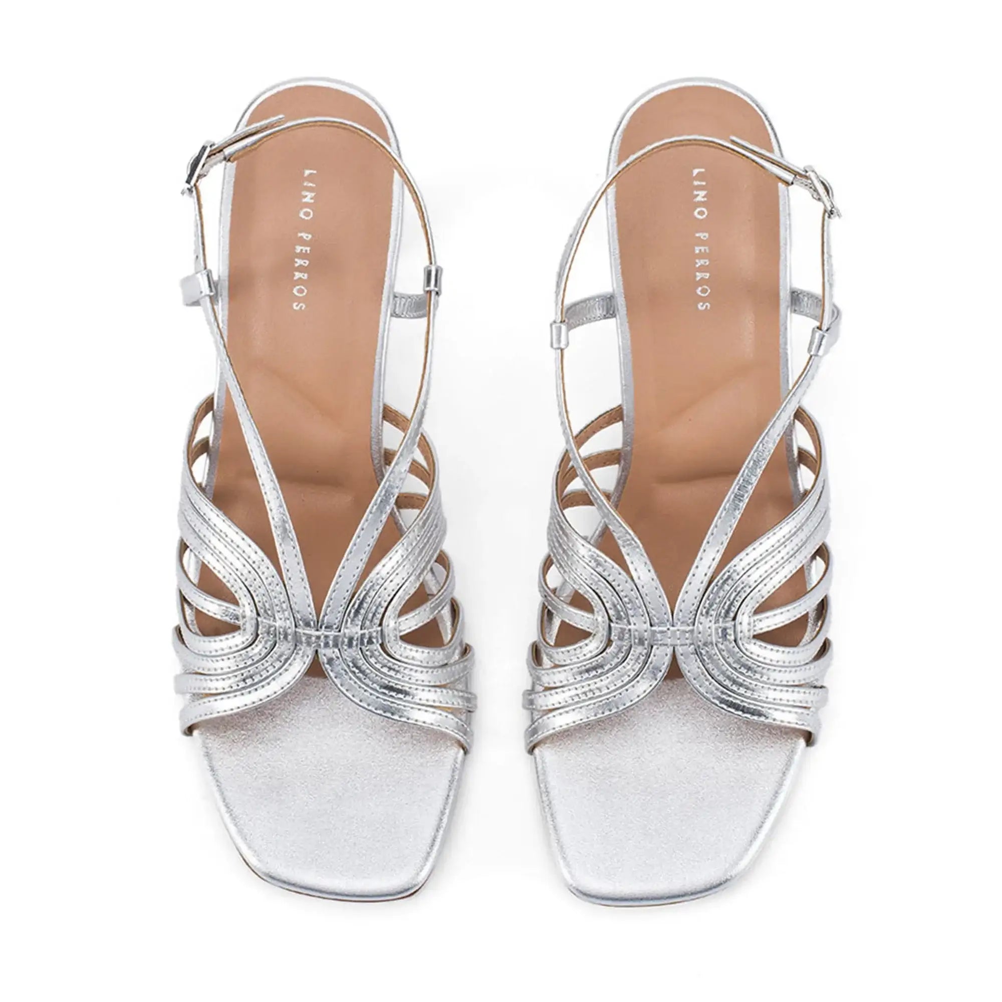 Victoria Inga Silver Heels - Lino Perros