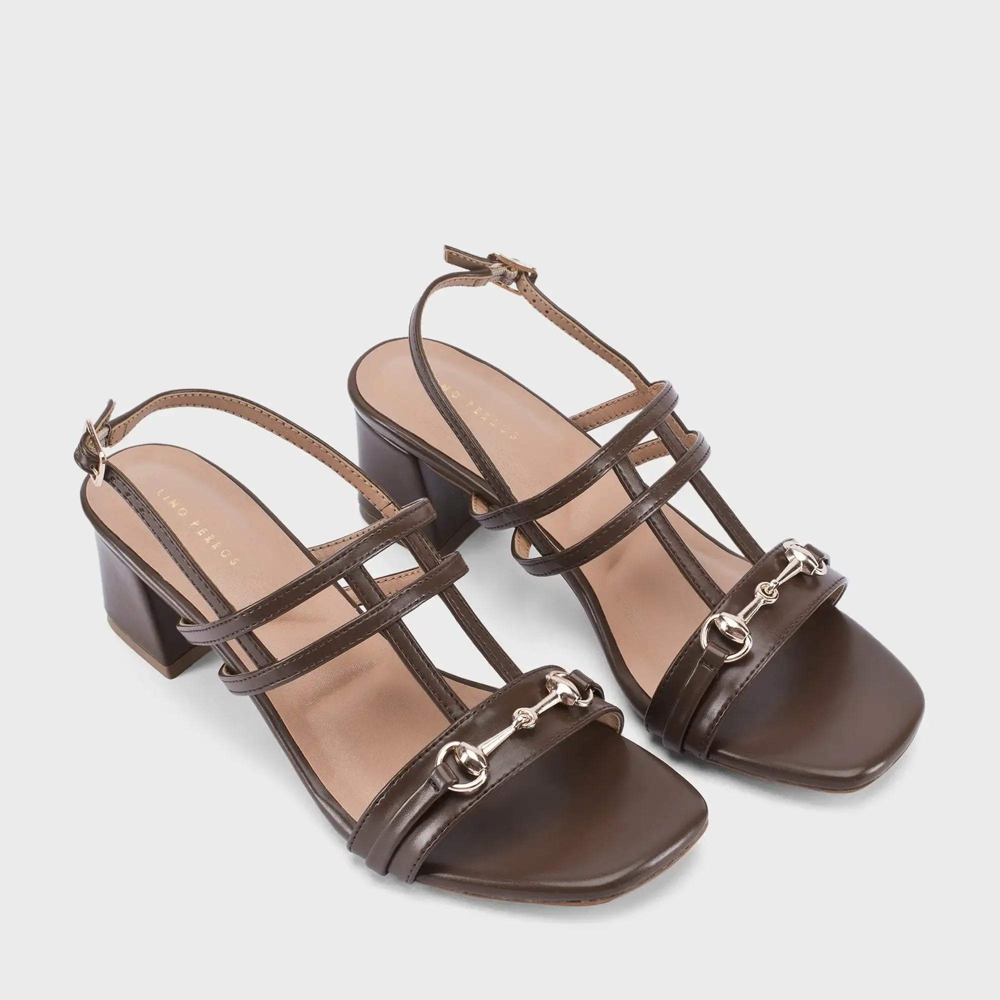 Gabbana Kari Brown Heels - Lino Perros