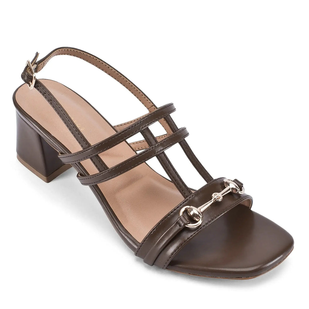 Gabbana Kari Brown Heels - Lino Perros