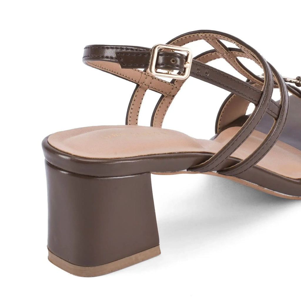 Gabbana Kari Brown Heels - Lino Perros