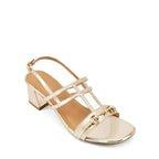 Gabbana Kari Gold Heels - Lino Perros
