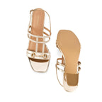 Gabbana Kari Gold Heels - Lino Perros