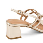 Gabbana Kari Gold Heels - Lino Perros