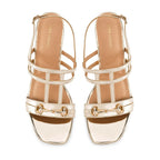 Gabbana Kari Gold Heels - Lino Perros