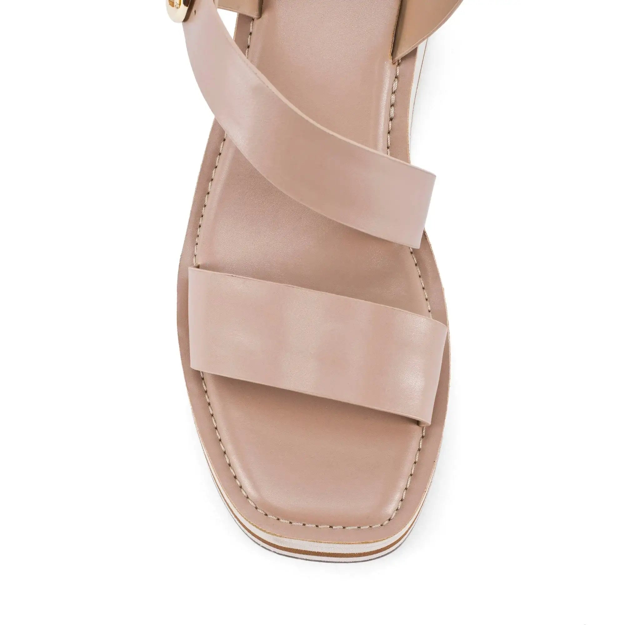 Lopez Liv Comfort Taupe Heels - Lino Perros