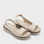 Lopez Saga Comfort Off-White Heels - Lino Perros