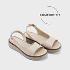 Lopez Saga Comfort Off-White Heels - Lino Perros