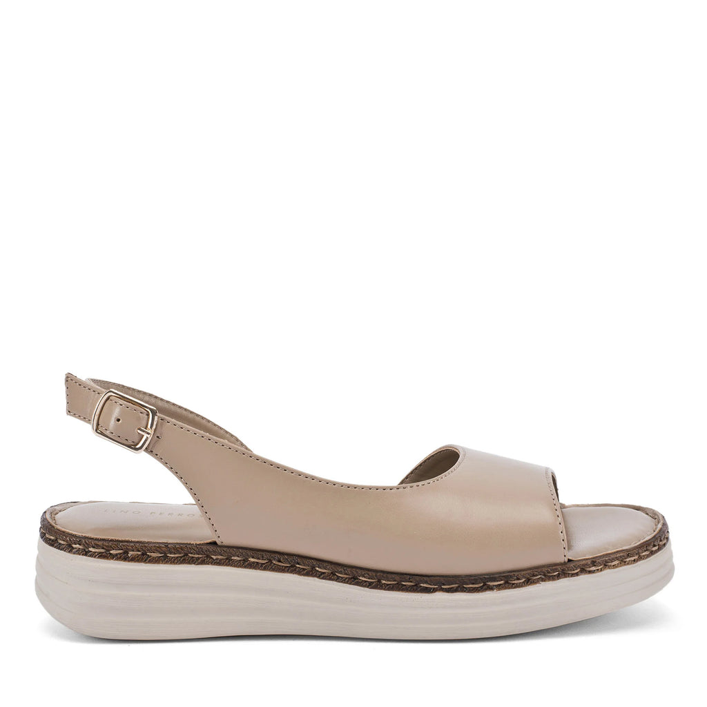 Lopez Saga Comfort Taupe Heels - Lino Perros