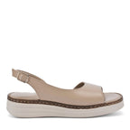Lopez Saga Comfort Taupe Heels - Lino Perros