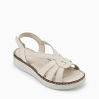 Lopez Marta Comfort Off-White Heels - Lino Perros