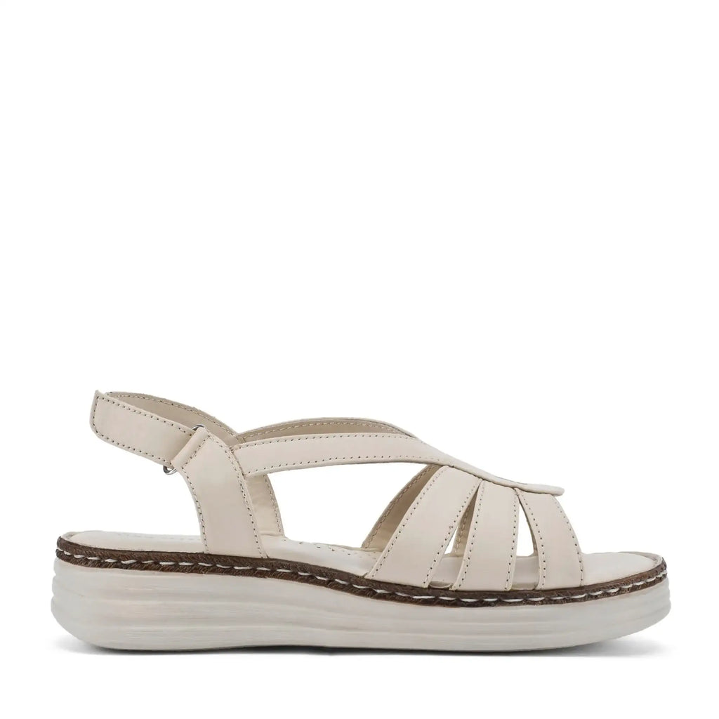 Lopez Marta Comfort Off-White Heels - Lino Perros