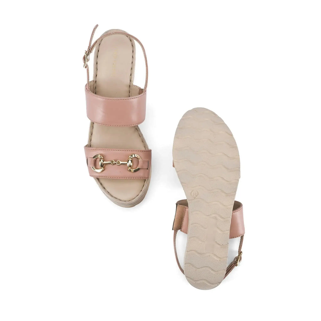 Lopez Tyra Comfort Nude Heels - Lino Perros