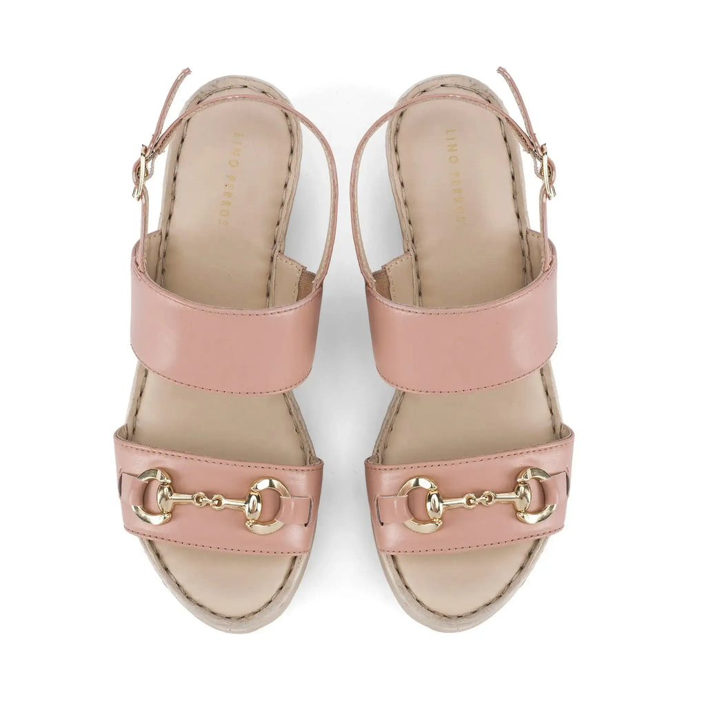 Lopez Tyra Comfort Nude Heels - Lino Perros