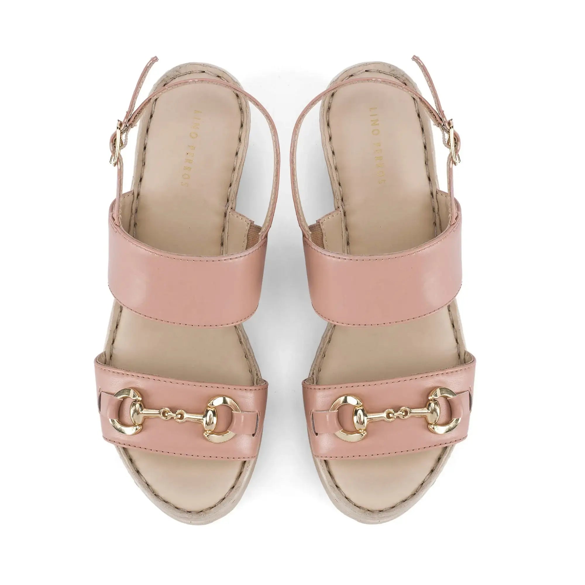 Lopez Tyra Comfort Nude Heels - Lino Perros