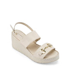 Lopez Tyra Comfort Off-White Heels - Lino Perros
