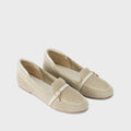 Hepburb Vera Beige Loafers - Lino Perros