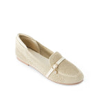 Hepburb Vera Beige Loafers - Lino Perros