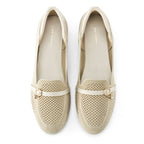 Hepburb Vera Beige Loafers - Lino Perros