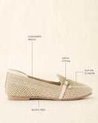 Hepburb Vera Beige Loafers - Lino Perros