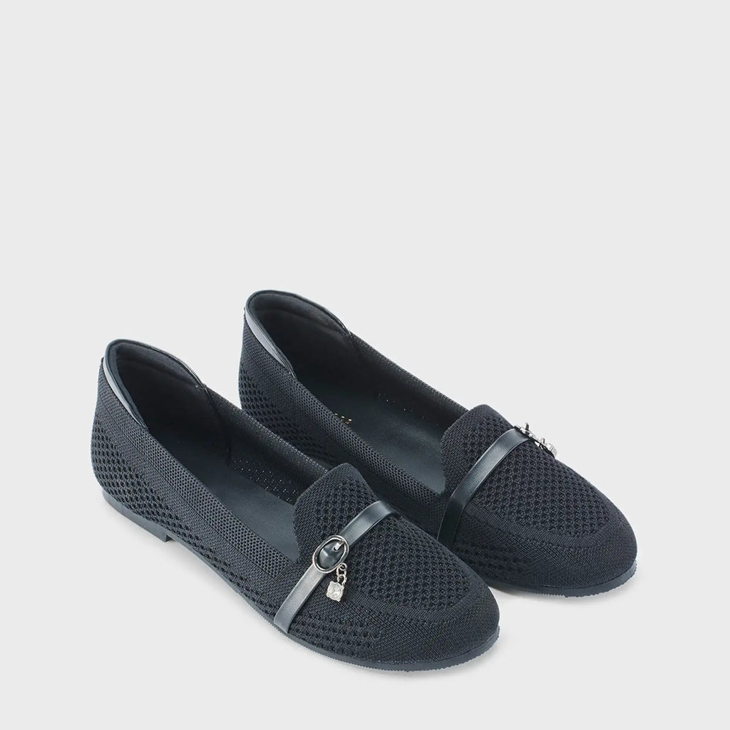 Hepburb Vera Black Loafers - Lino Perros