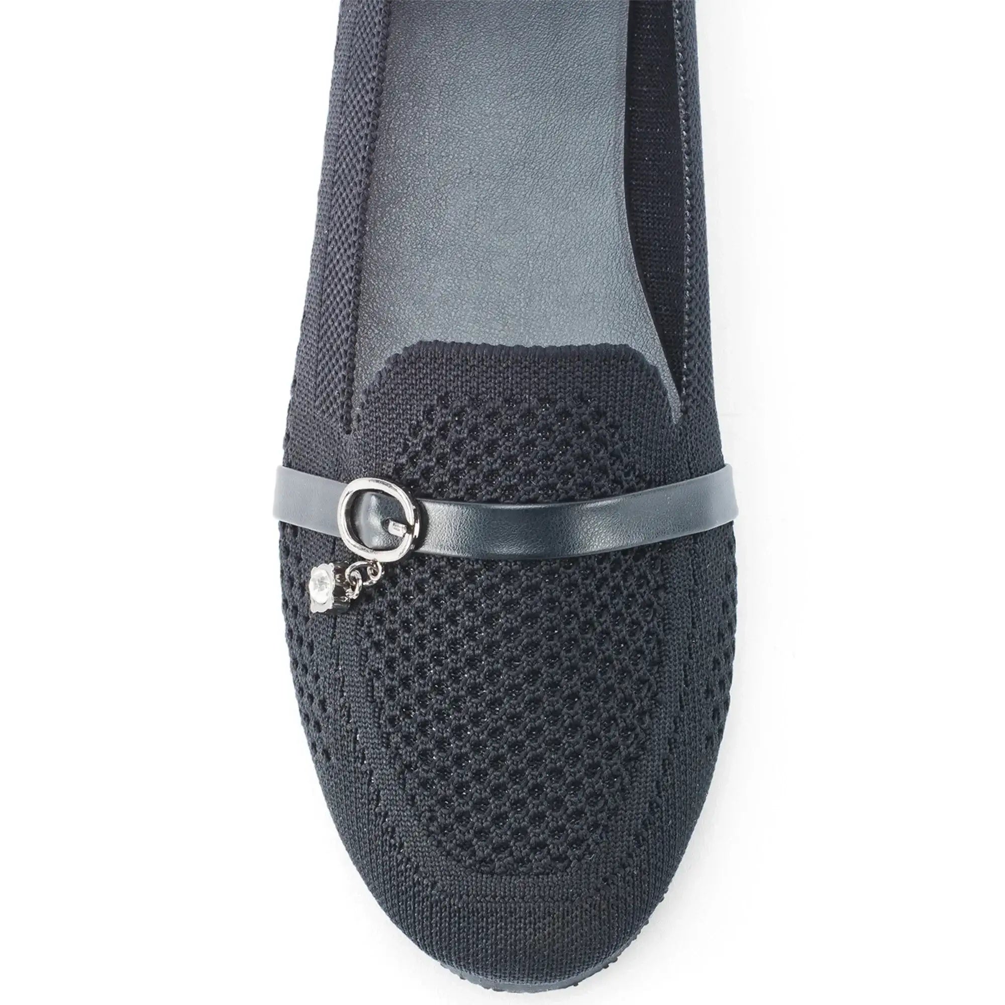 Hepburb Vera Black Loafers - Lino Perros