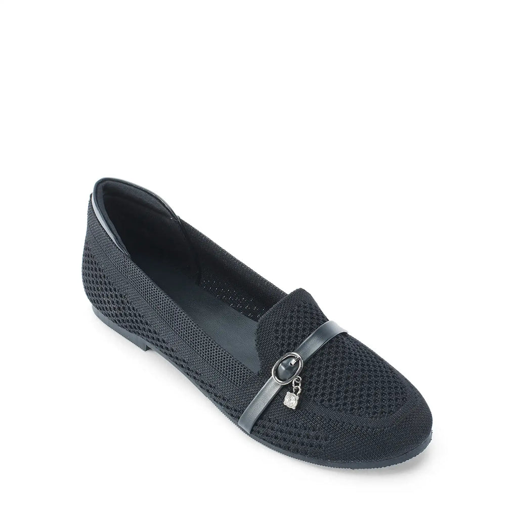 Hepburb Vera Black Loafers - Lino Perros