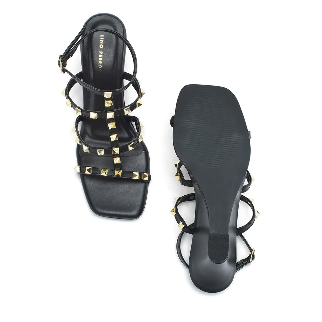 Lopez Poise Black Wedges - Lino Perros