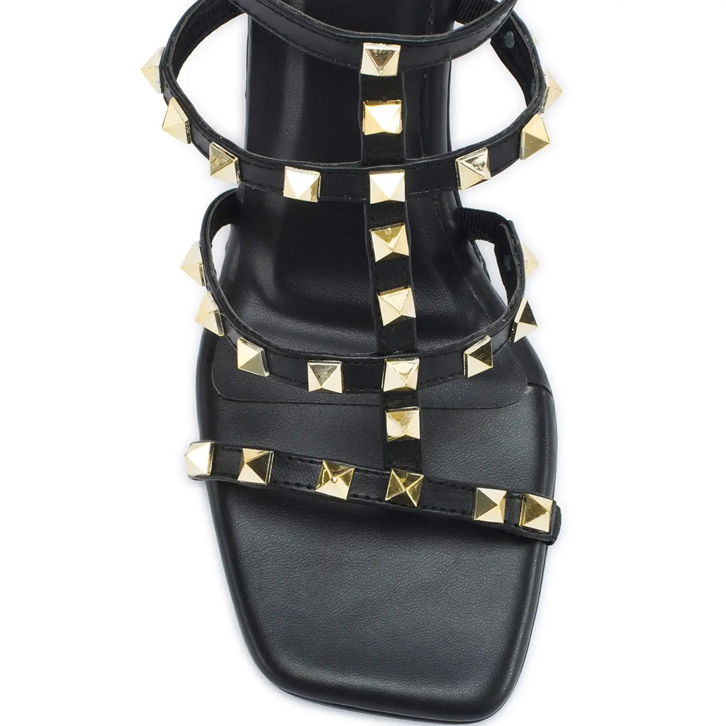 Lopez Poise Black Wedges - Lino Perros