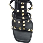 Lopez Poise Black Wedges - Lino Perros