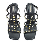 Lopez Poise Black Wedges - Lino Perros