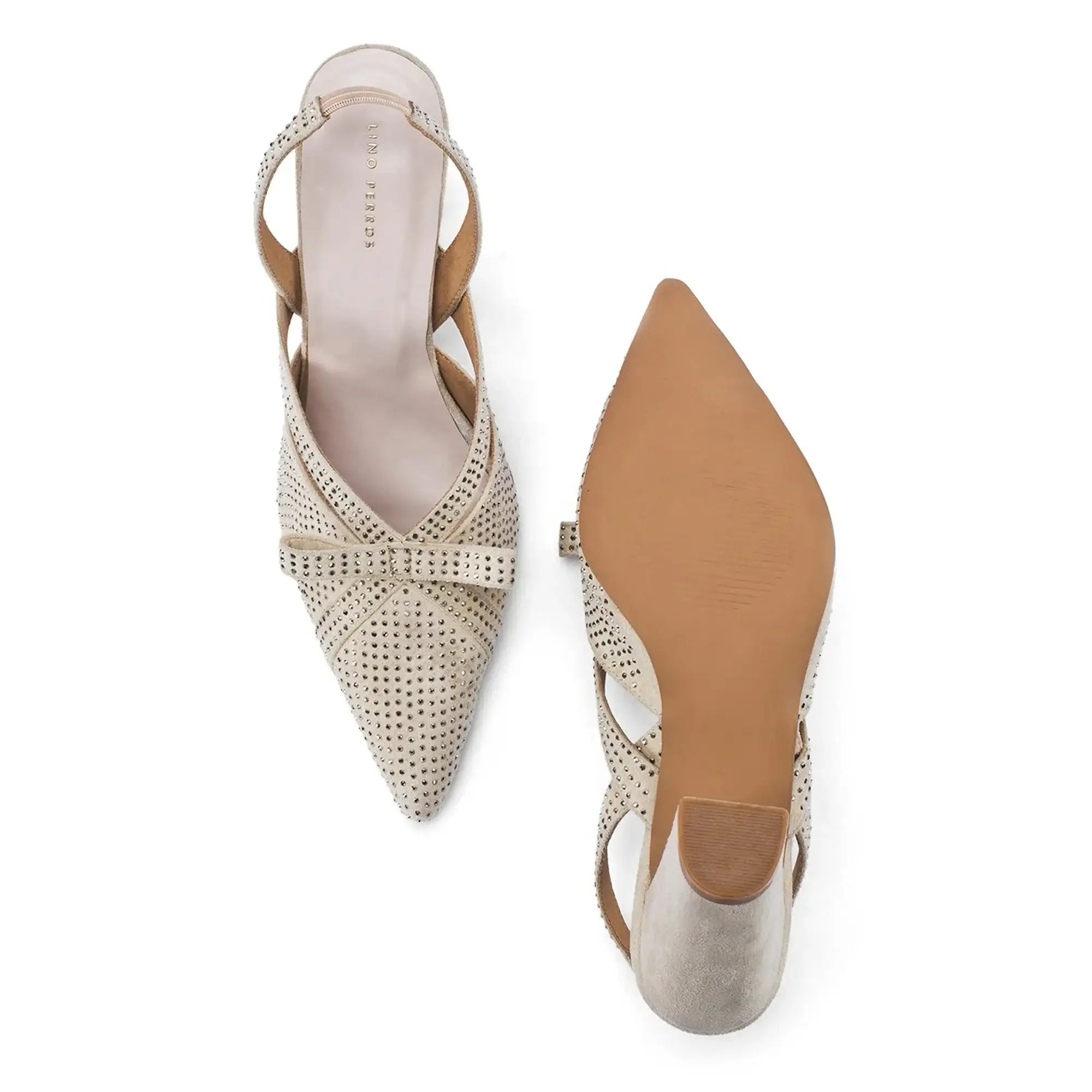 Gabbana Muse Beige Heels - Lino Perros