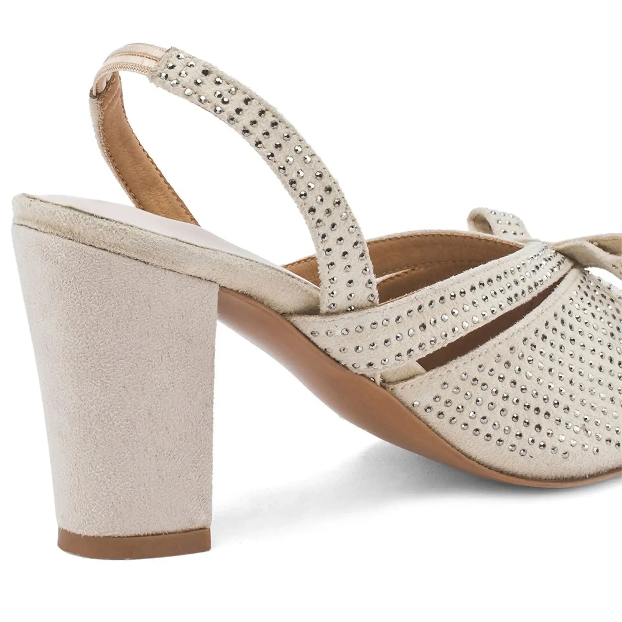 Gabbana Muse Beige Heels - Lino Perros
