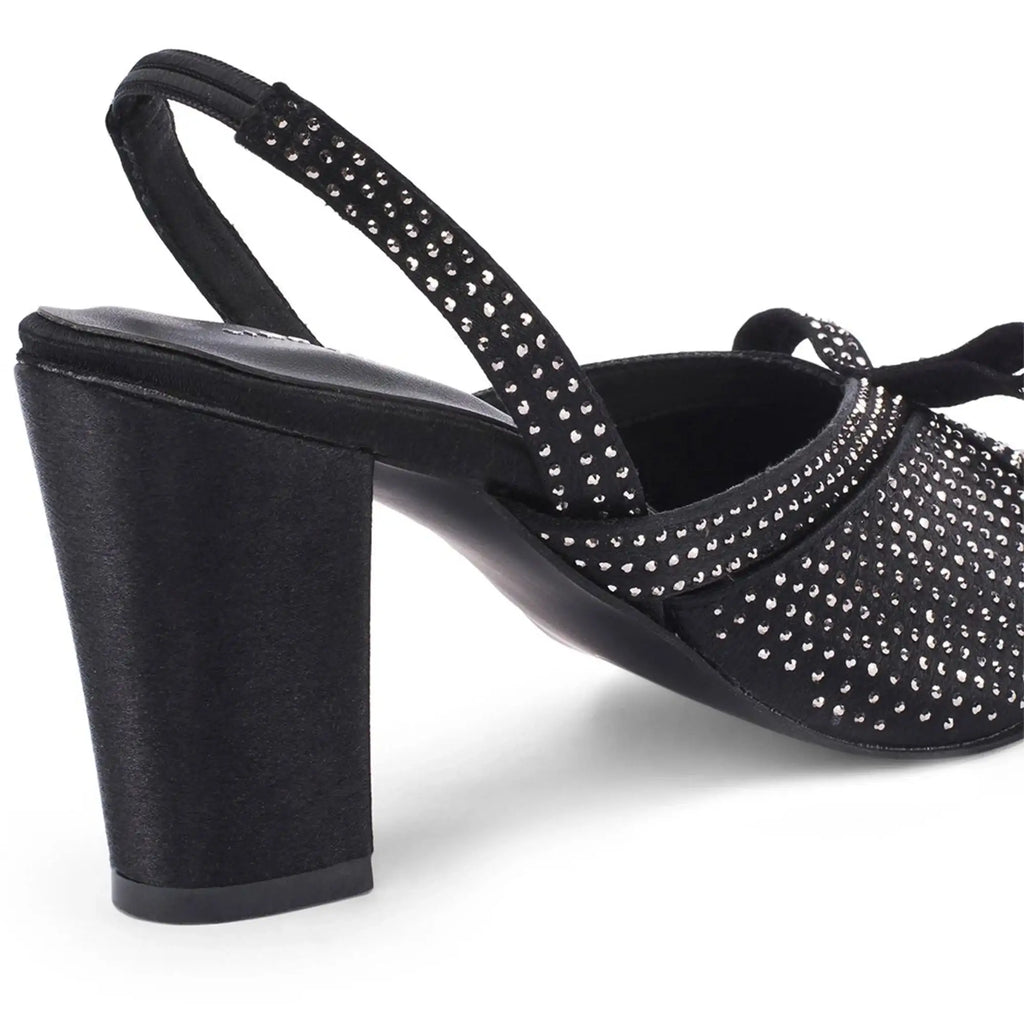 Gabbana Muse Black Heels - Lino Perros