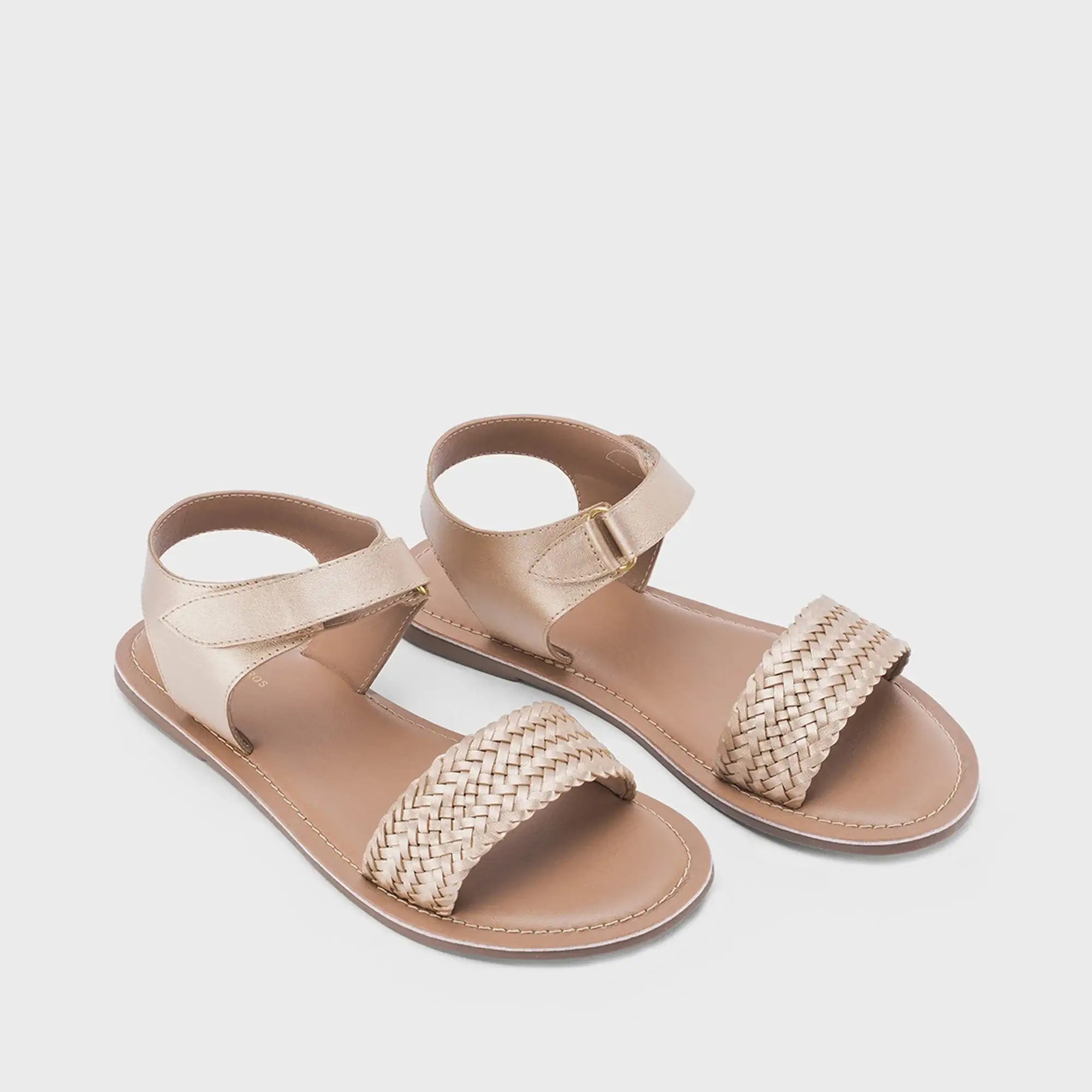 Mary Sia Gold Flats - Lino Perros