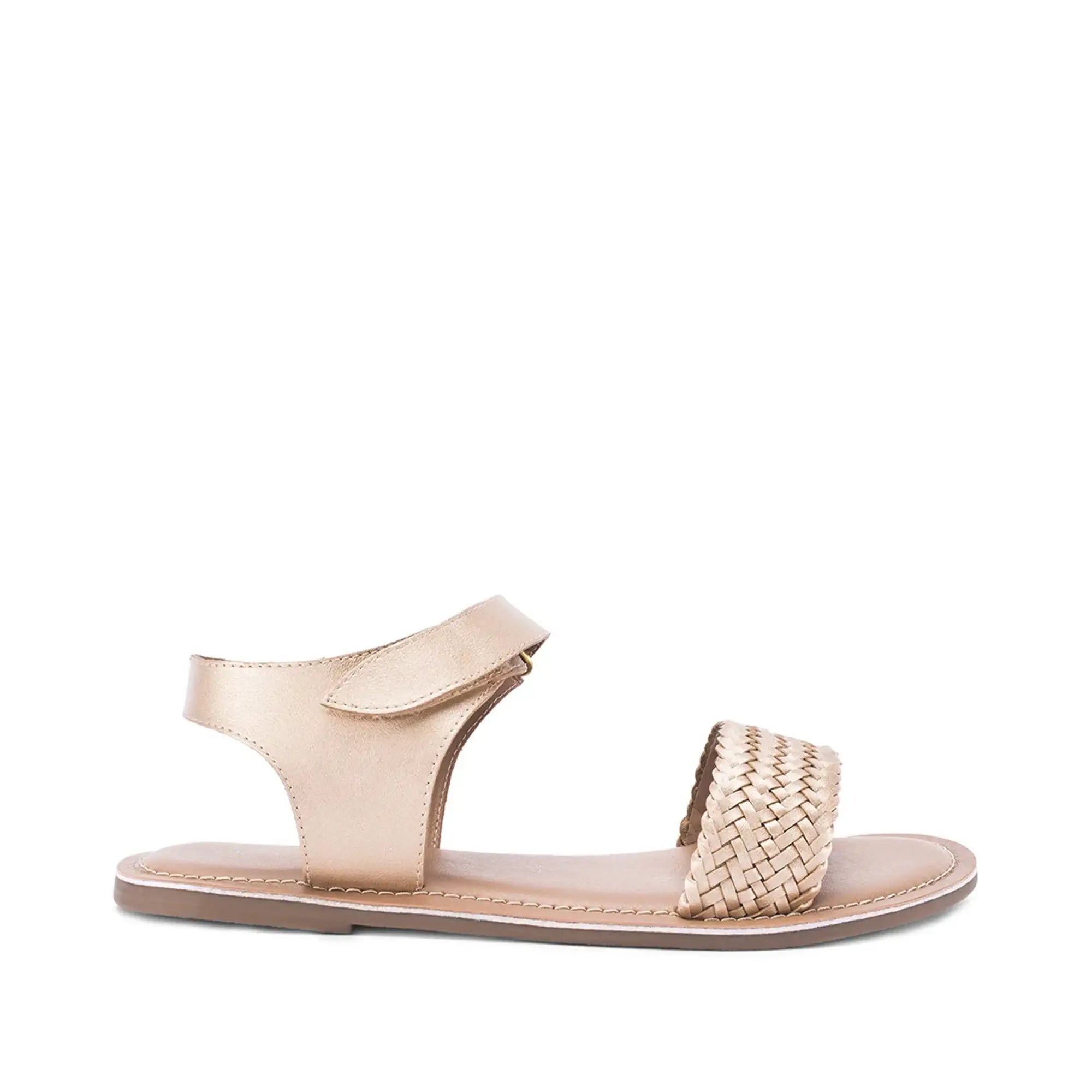 Mary Sia Gold Flats - Lino Perros